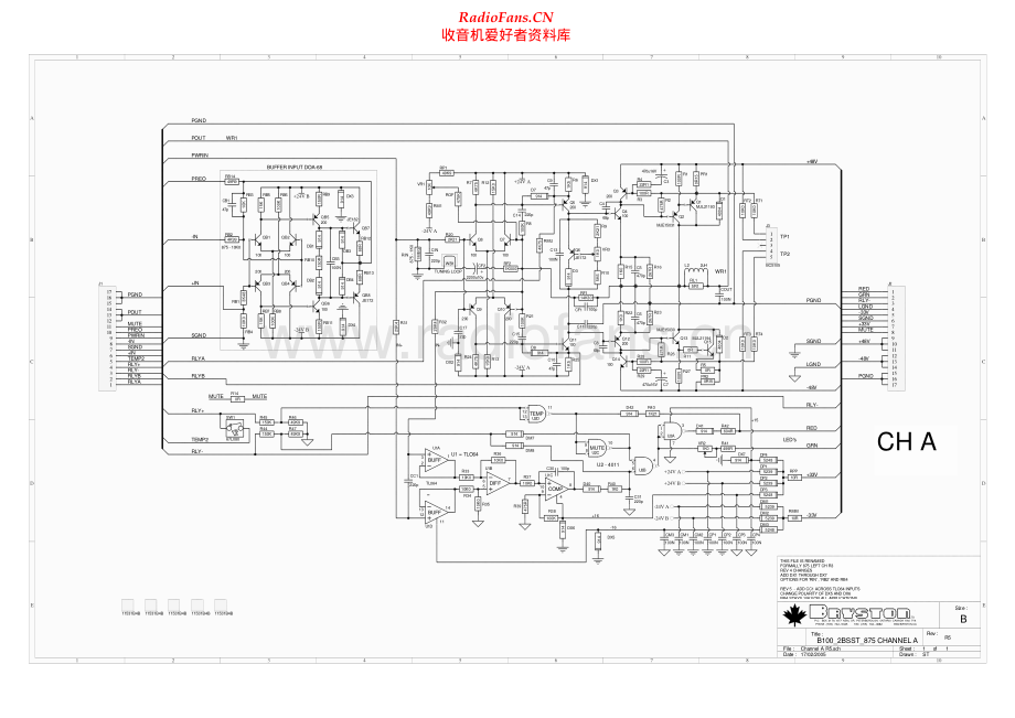 Bryston-B100-2B-SST875-sch(1)维修电路原理图.pdf_第1页