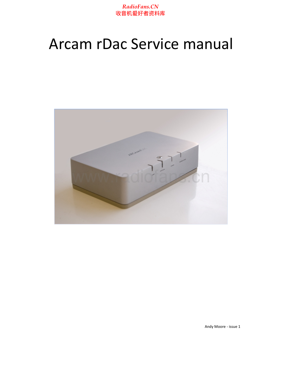 Arcam-rDac-dac-sm维修电路原理图.pdf_第1页