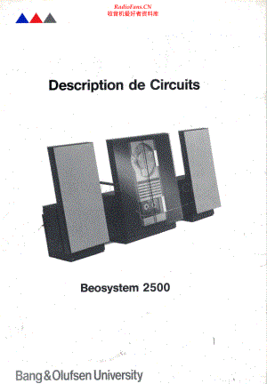 BO-Beosystem2500-sch1维修电路原理图.pdf