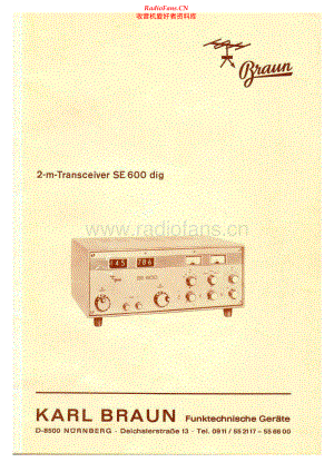 Braun-SE600-sm维修电路原理图.pdf