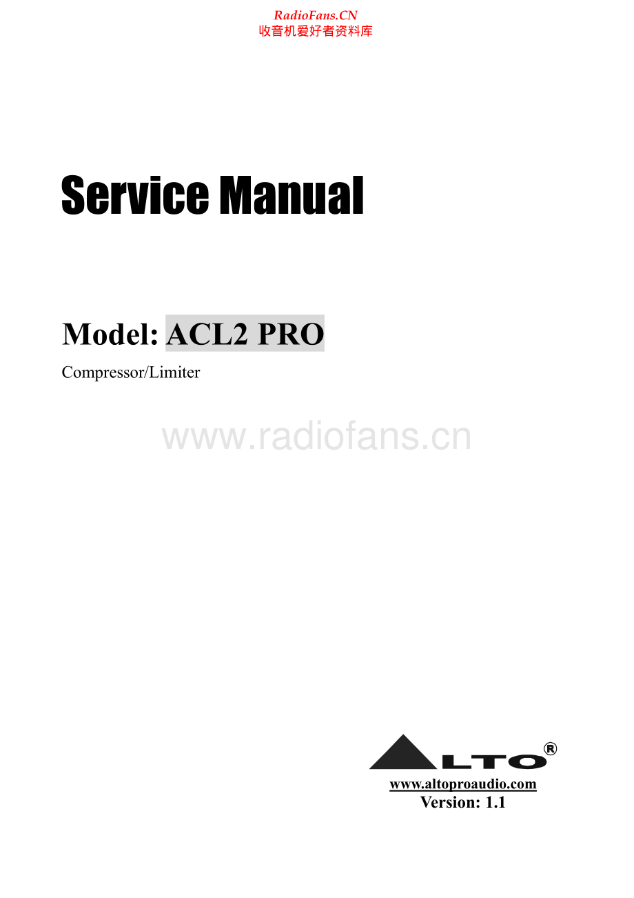 Alto-ACL2Pro-cl-sm维修电路原理图.pdf_第1页