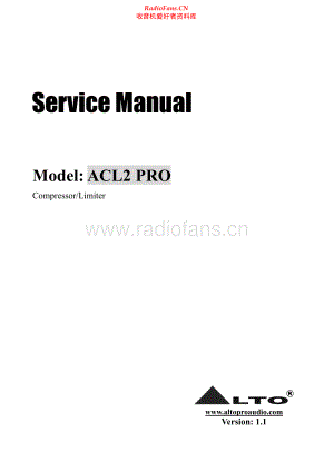 Alto-ACL2Pro-cl-sm维修电路原理图.pdf