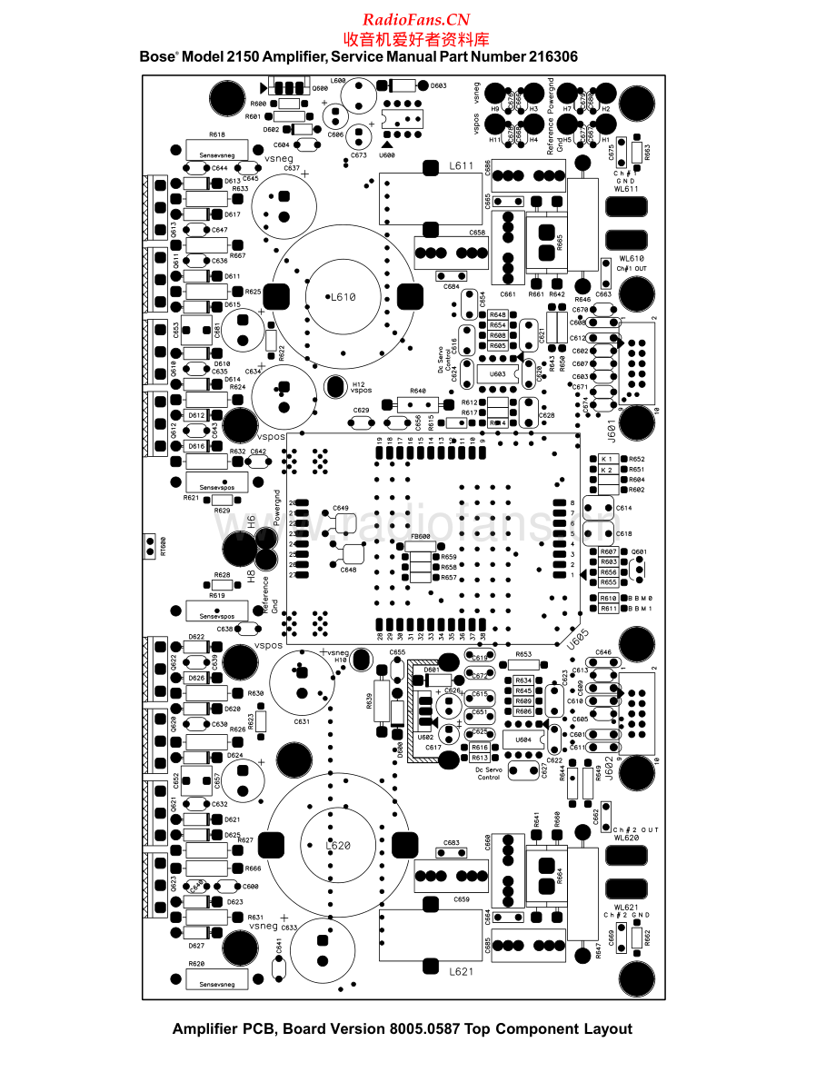 Bose-2150-pwr-pcb维修电路原理图.pdf_第1页