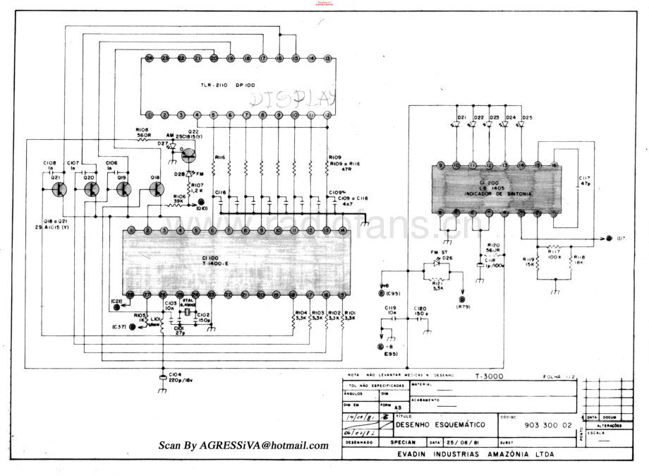 Aiko-DT3000-tun-sch维修电路原理图.pdf_第1页