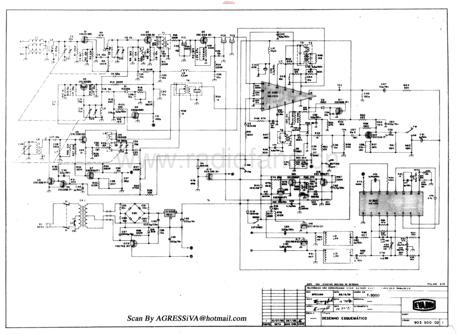 Aiko-DT3000-tun-sch维修电路原理图.pdf_第2页