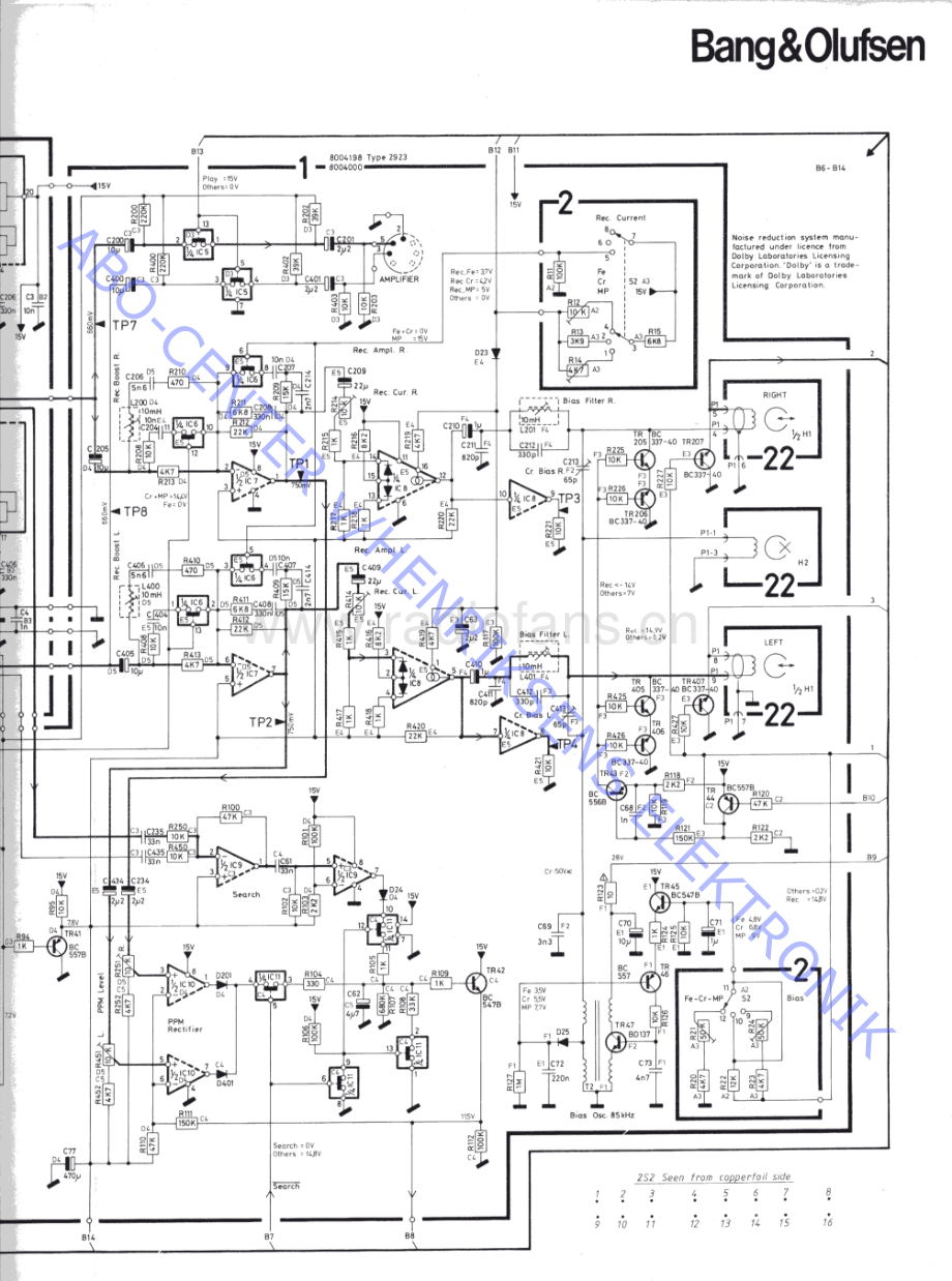 BO-Beocord2000_type292x-sch维修电路原理图.pdf_第3页