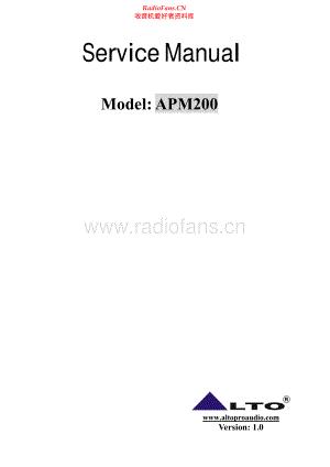 Alto-APM200-pwr-sm维修电路原理图.pdf