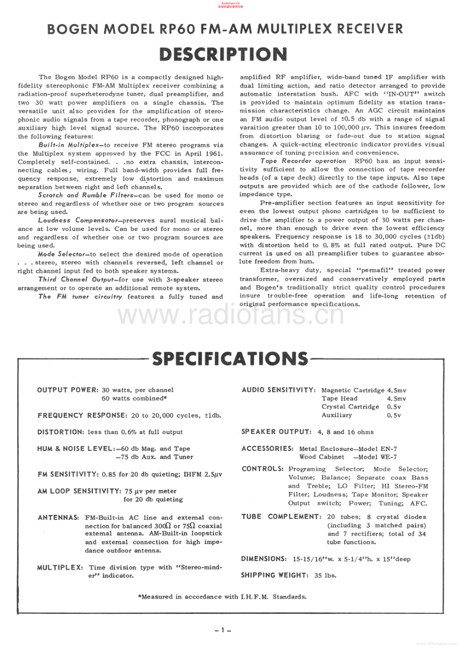 Bogen-RP60-famr-sm维修电路原理图.pdf_第1页