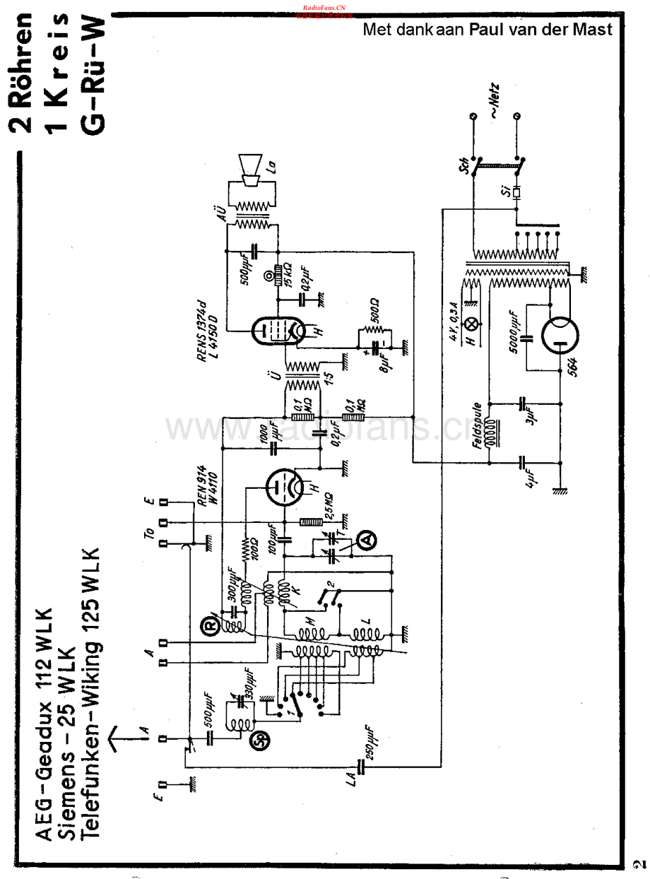AEG-Geadux112WLK-tun-sch维修电路原理图.pdf_第1页