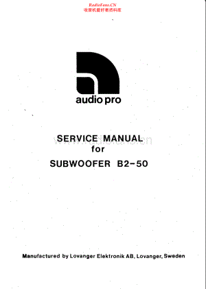 AudioPro-AceBassB2_50-sub-sm维修电路原理图.pdf