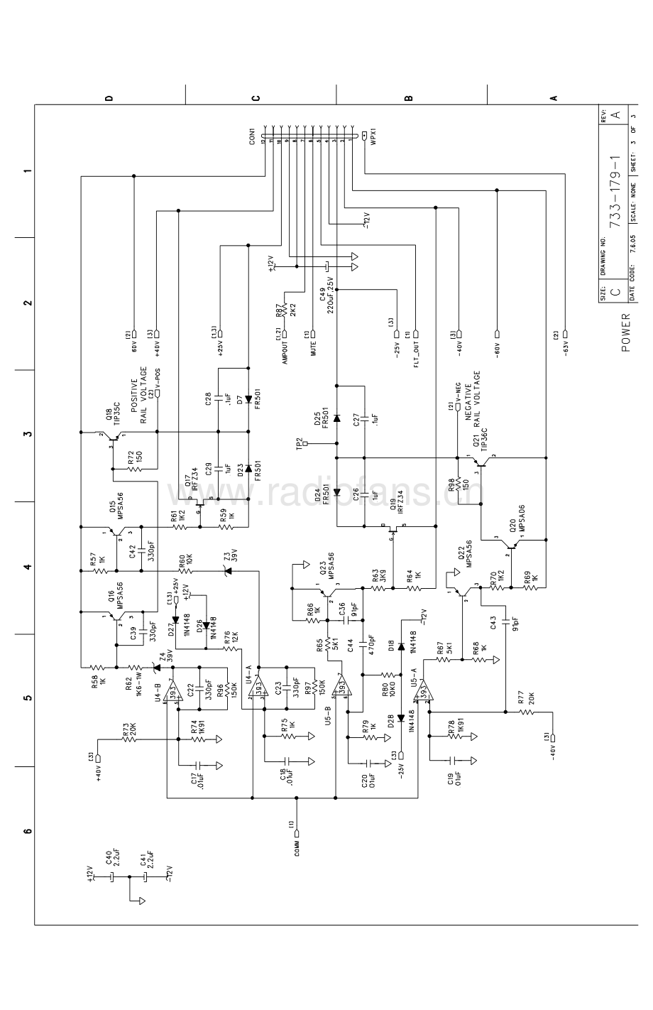 Arcam-DivaP1000-pwr-sch(1)维修电路原理图.pdf_第3页