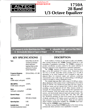 AltecLansing-1750A-eq-sm维修电路原理图.pdf