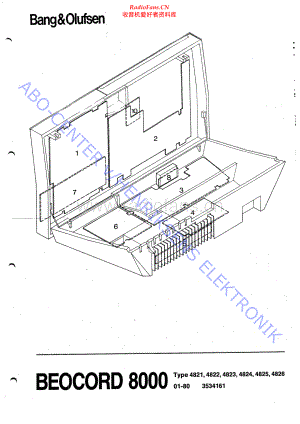 BO-Beocord8000_type482x-sch维修电路原理图.pdf
