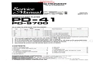 Pioneer-PD41-cd-sm 维修电路原理图.pdf