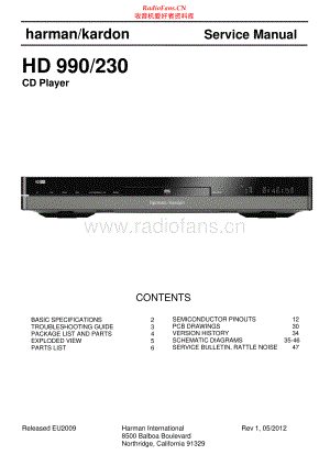 HarmanKardon-HD990_230-cd-sm维修电路原理图.pdf