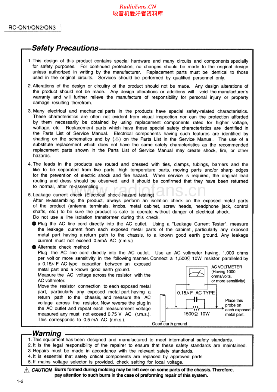 JVC-RCQN3-cs-sch 维修电路原理图.pdf_第2页
