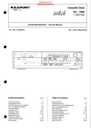 Blaupunkt-SC1890-tape-sm维修电路原理图.pdf