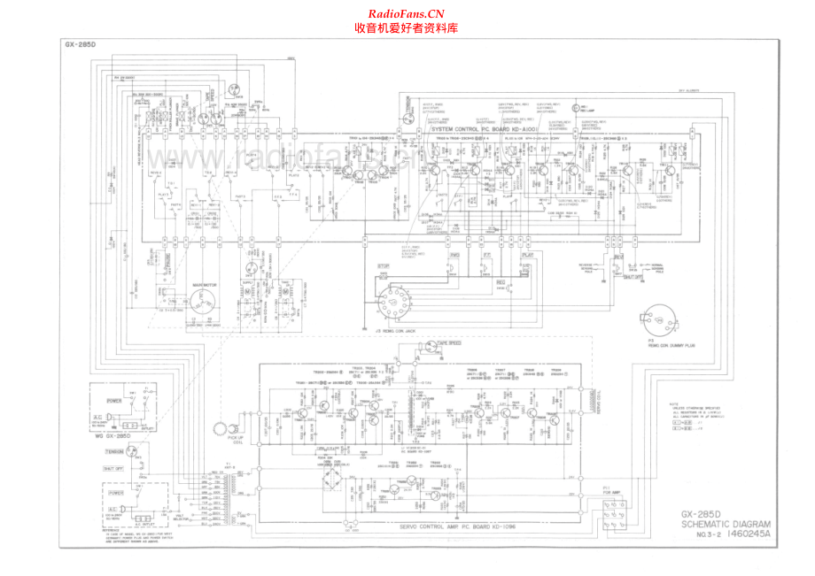Akai-GX285D-tape-sch维修电路原理图.pdf_第2页