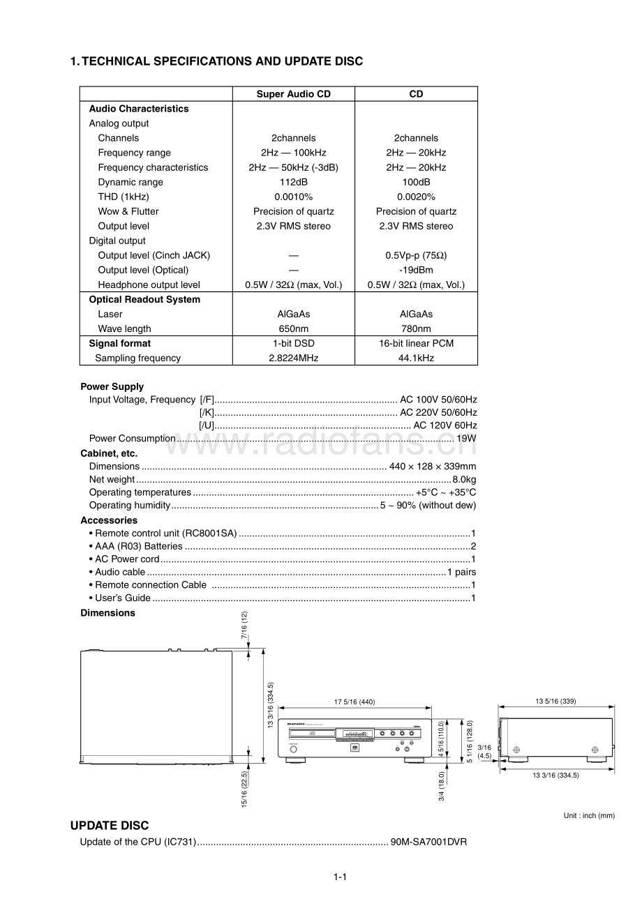 Marantz-SA8001-sacd-sm 维修电路原理图.pdf_第3页