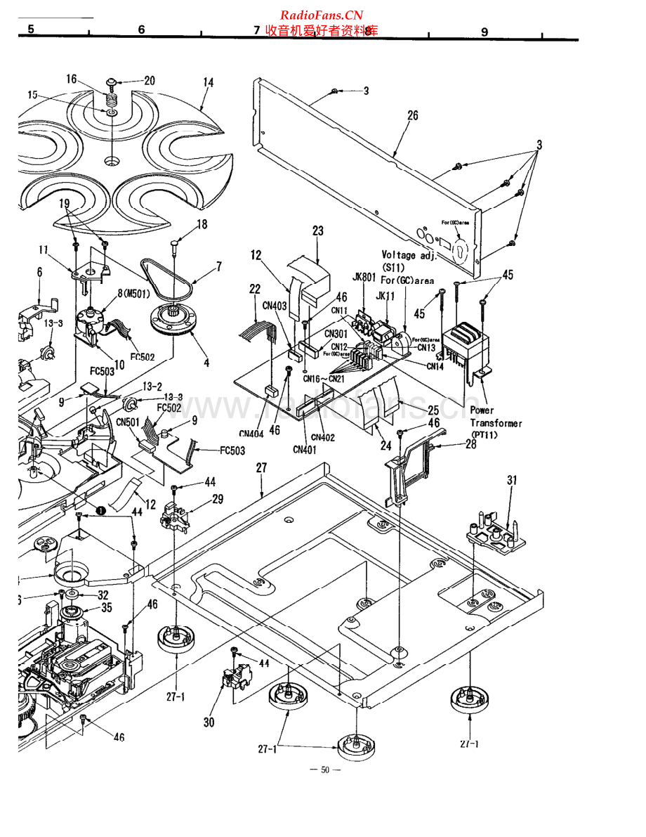 Technics-SLPD68-cd-sch 维修电路原理图.pdf_第2页