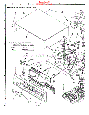 Technics-SLPD68-cd-sch 维修电路原理图.pdf