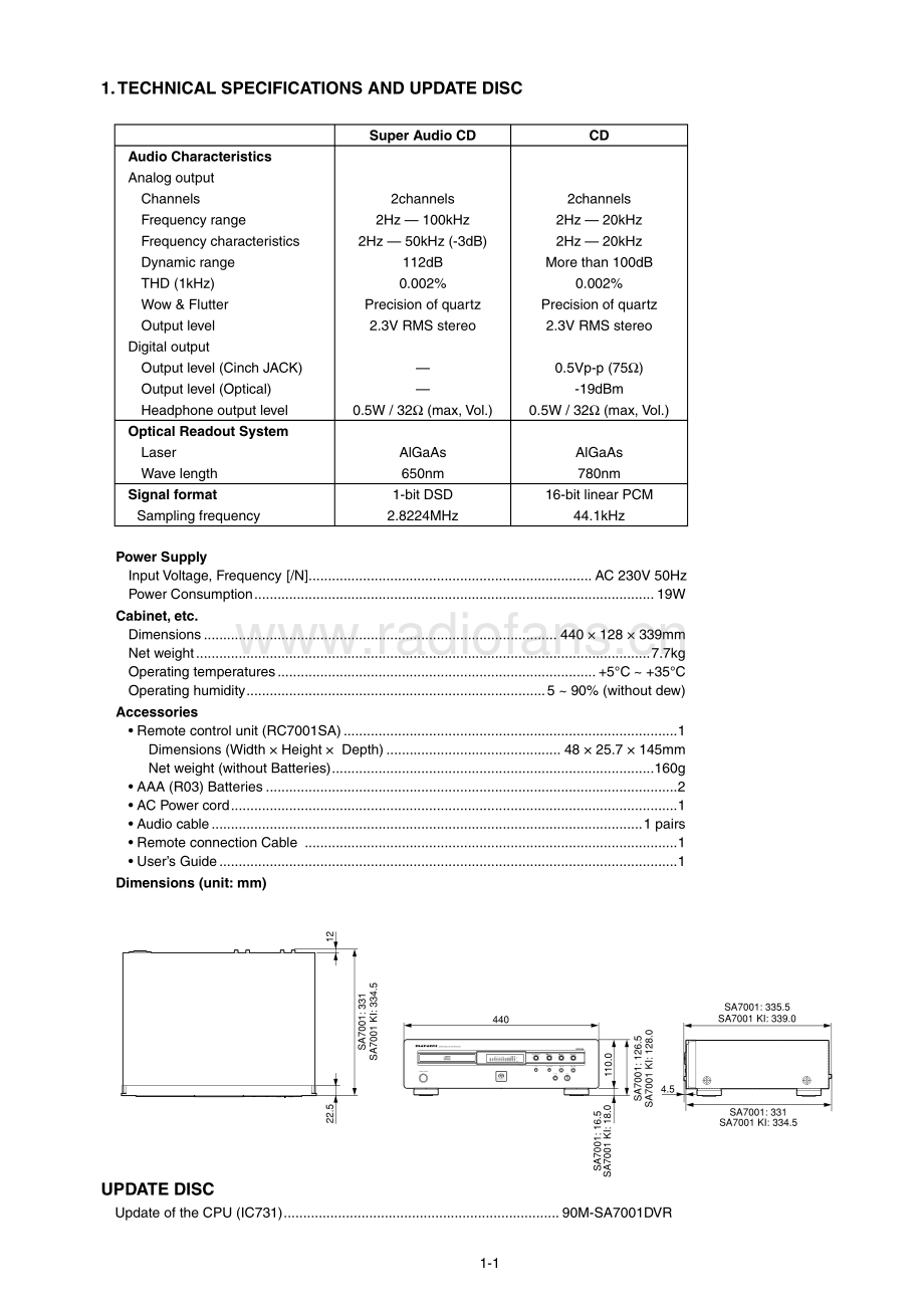 Marantz-SA7001K-sacd-sm 维修电路原理图.pdf_第3页