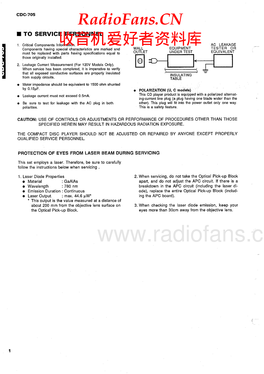 Yamaha-CDC705-cd-sm 维修电路原理图.pdf_第2页