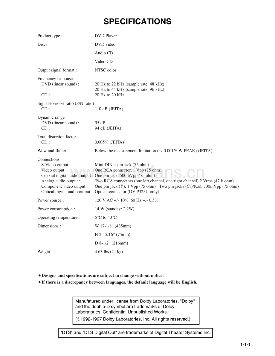 Hitachi-DVP325U-cd-sm 维修电路原理图.pdf_第3页