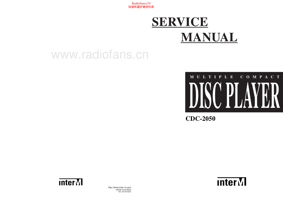 InterM-CDC2050-cd-sm 维修电路原理图.pdf_第1页