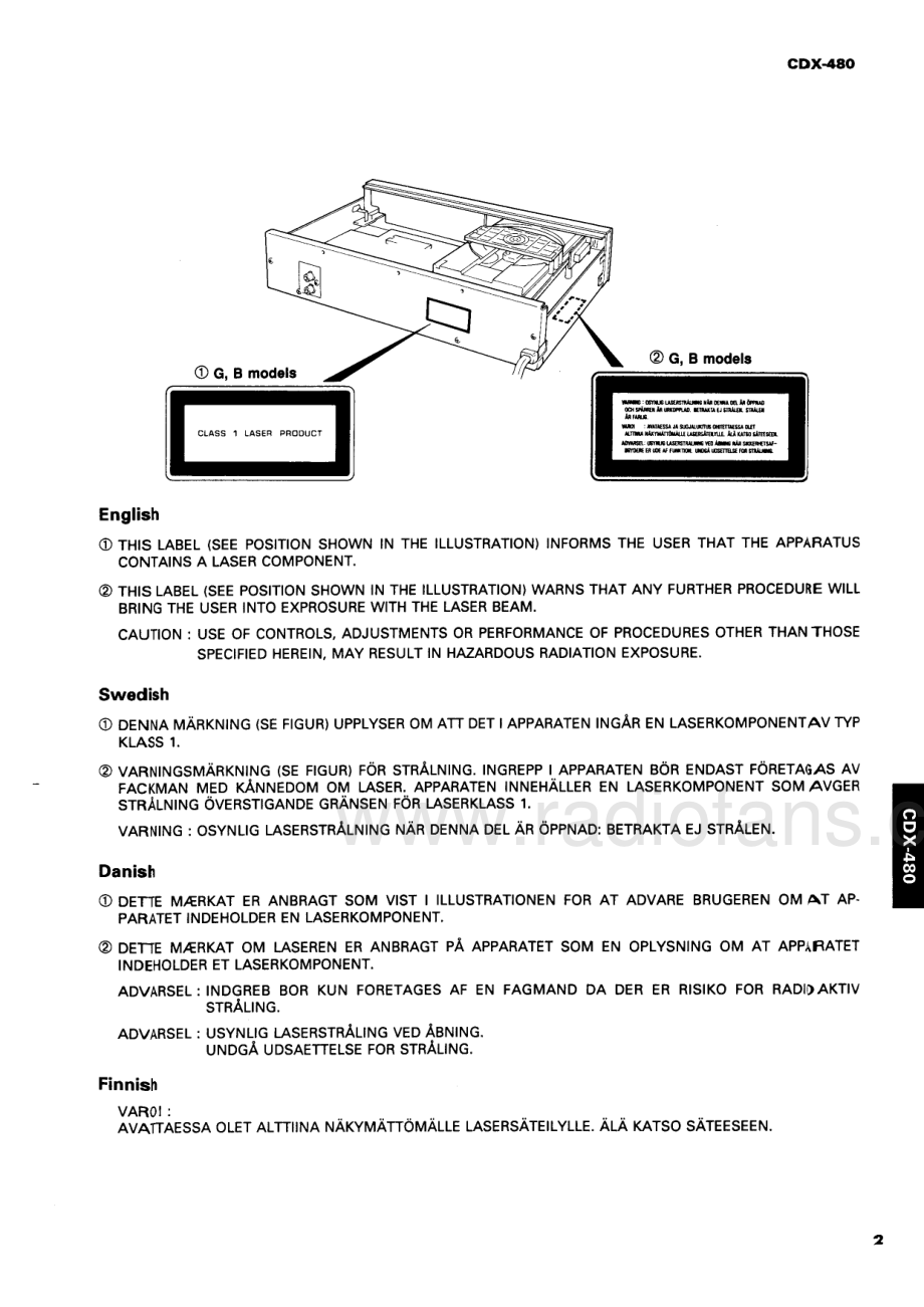 Yamaha-CDX480-cd-sm 维修电路原理图.pdf_第3页