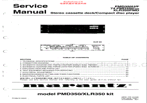 Marantz-PMD350-cd-sm 维修电路原理图.pdf