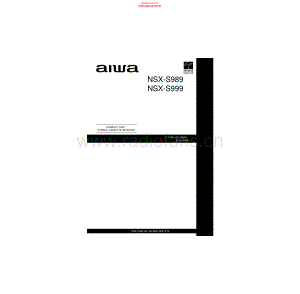 Aiwa-NSXS989-cs-sm维修电路原理图.pdf