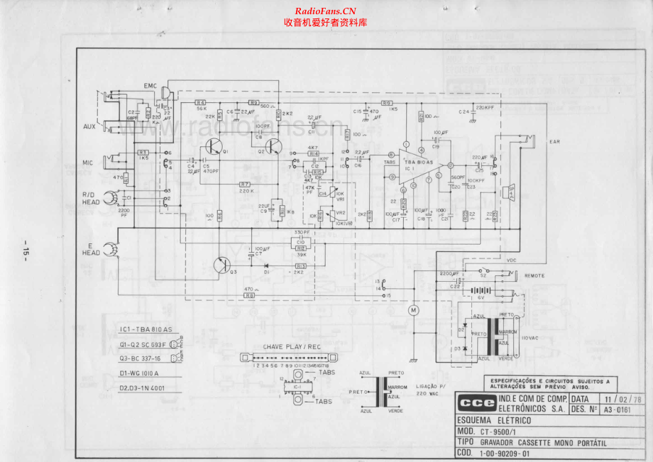 CCE-CT9500-tape-sch维修电路原理图.pdf_第1页