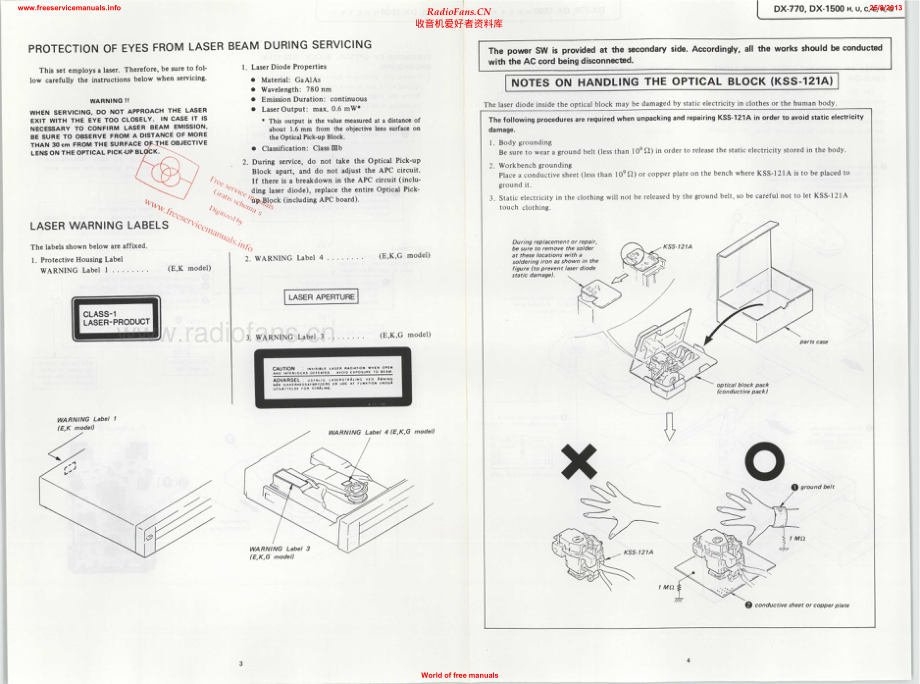 Aiwa-DX1500-cd-sm维修电路原理图.pdf_第3页