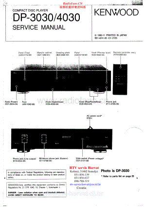 Kenwood-DP3030-cd-sm 维修电路原理图.pdf