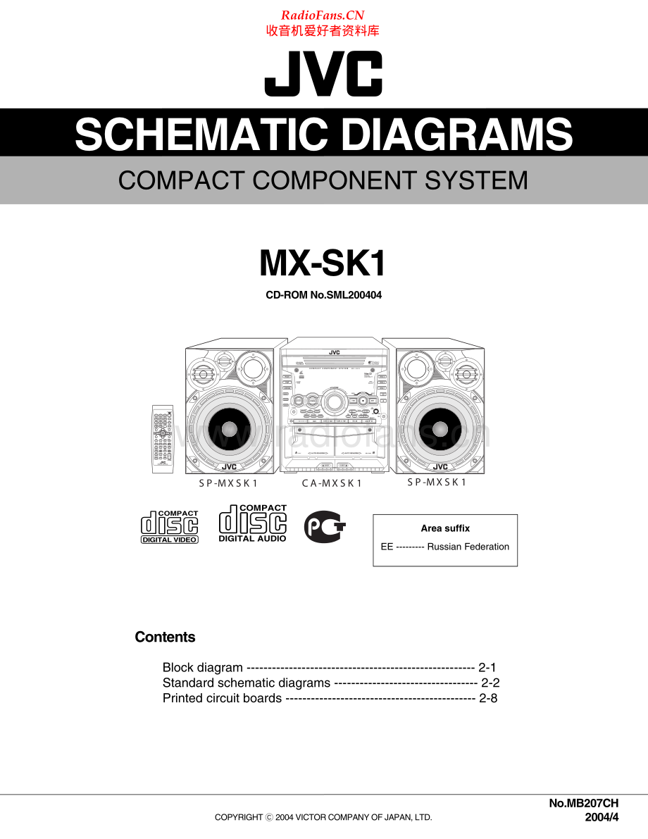 JVC-MXSK1-cs-sch 维修电路原理图.pdf_第1页