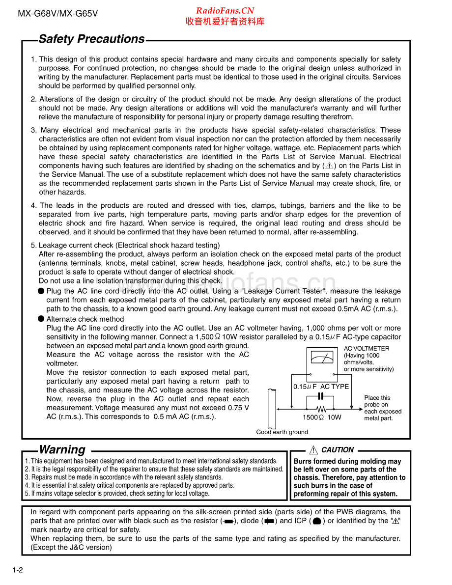 JVC-MXG68V-cs-sm 维修电路原理图.pdf_第2页