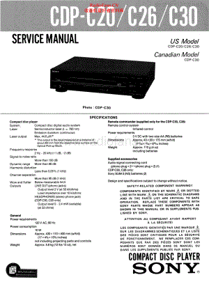 Sony-CDPC20-cd-sm 维修电路原理图.pdf