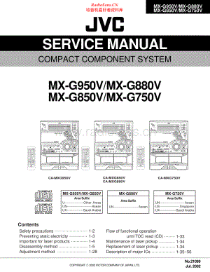 JVC-MXG750V-cs-sm 维修电路原理图.pdf