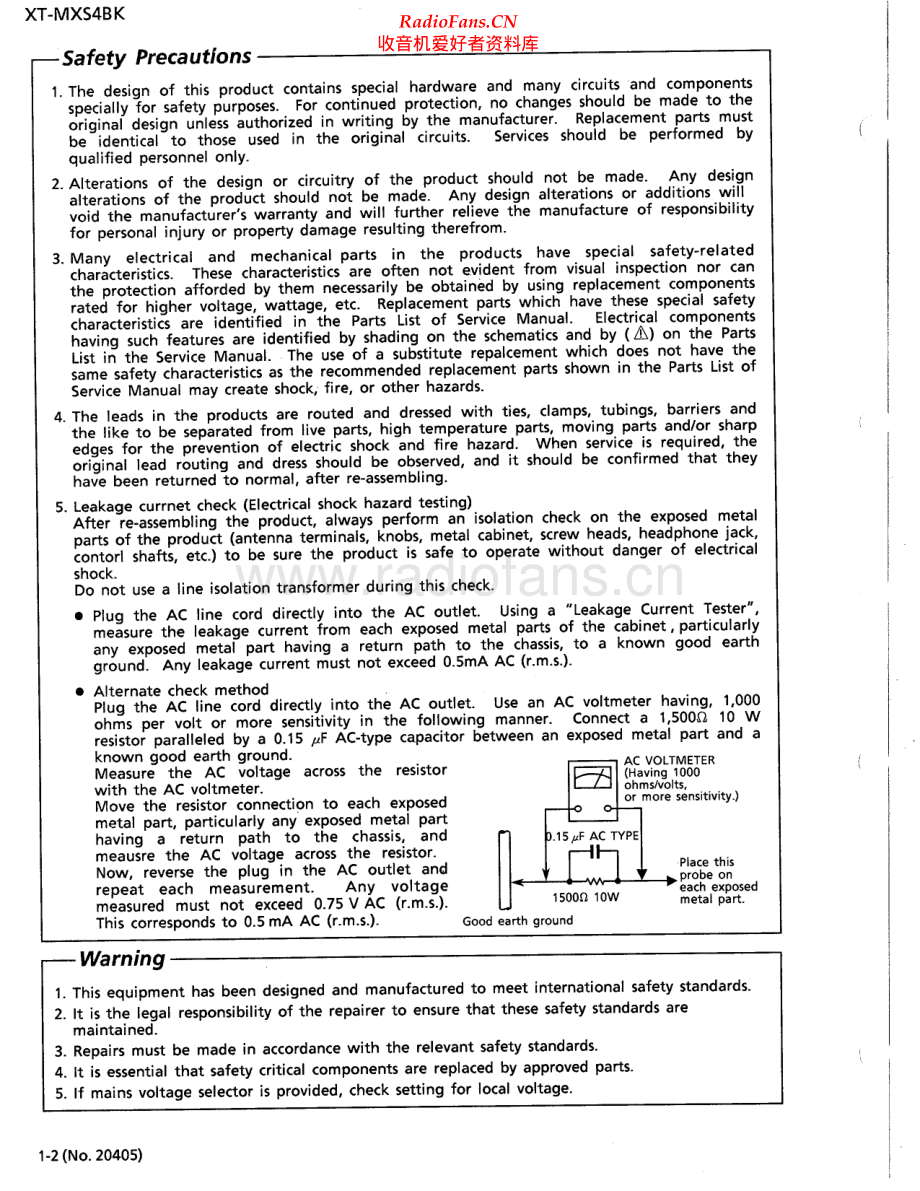 JVC-CAMXS4BK-cs-sm 维修电路原理图.pdf_第2页