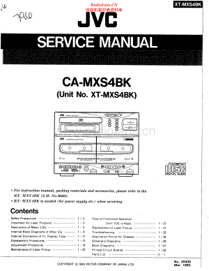 JVC-CAMXS4BK-cs-sm 维修电路原理图.pdf