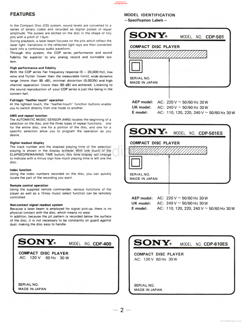 Sony-CDP610ES-cd-sm 维修电路原理图.pdf_第2页