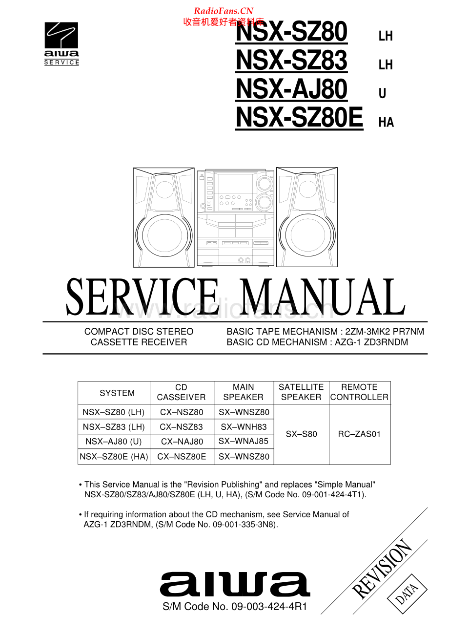 Aiwa-NSXAJ80-cs-sm维修电路原理图.pdf_第1页