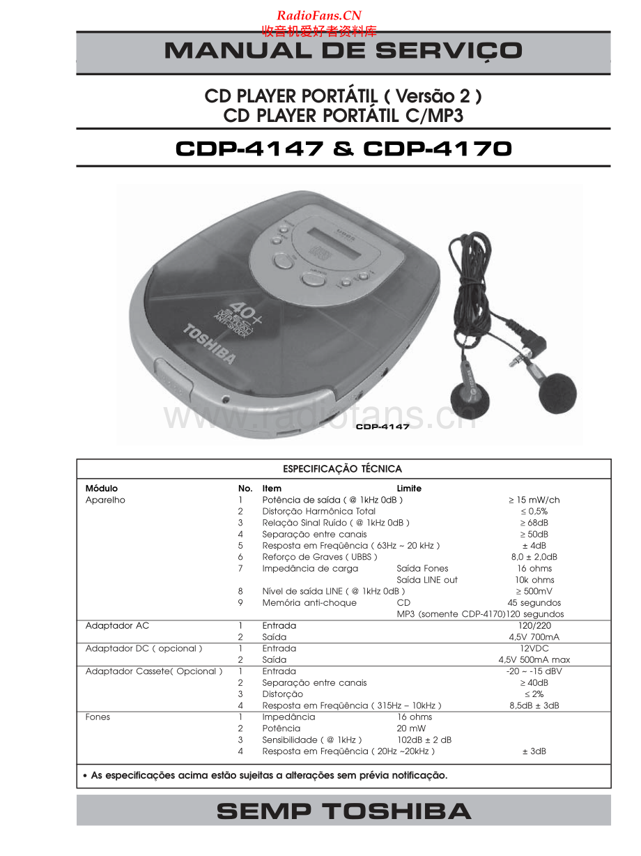Toshiba-CDP4147-cd-sm-esp 维修电路原理图.pdf_第1页