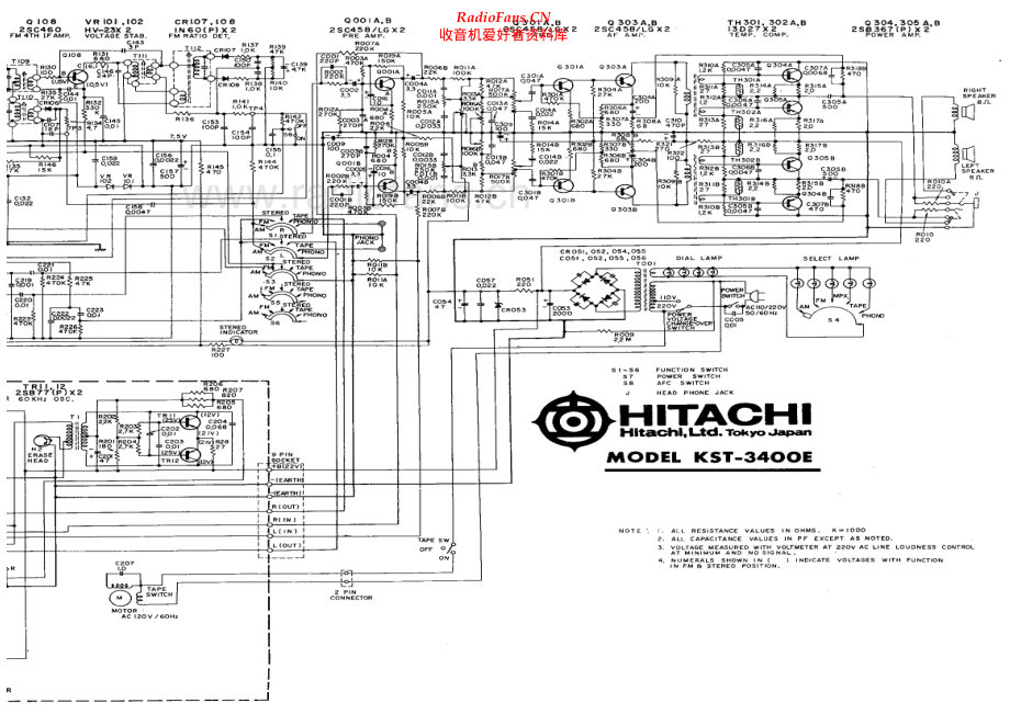 Hitachi-KST3400-mc-sch 维修电路原理图.pdf_第2页