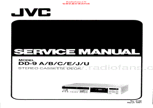 JVC-DD9-tape-sm 维修电路原理图.pdf