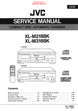 JVC-XLM218-cd-sm 维修电路原理图.pdf