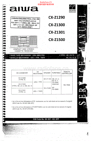 Aiwa-CXZ1290-cs-sm维修电路原理图.pdf