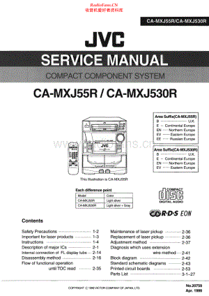JVC-CAMXJ530R-cs-sm 维修电路原理图.pdf