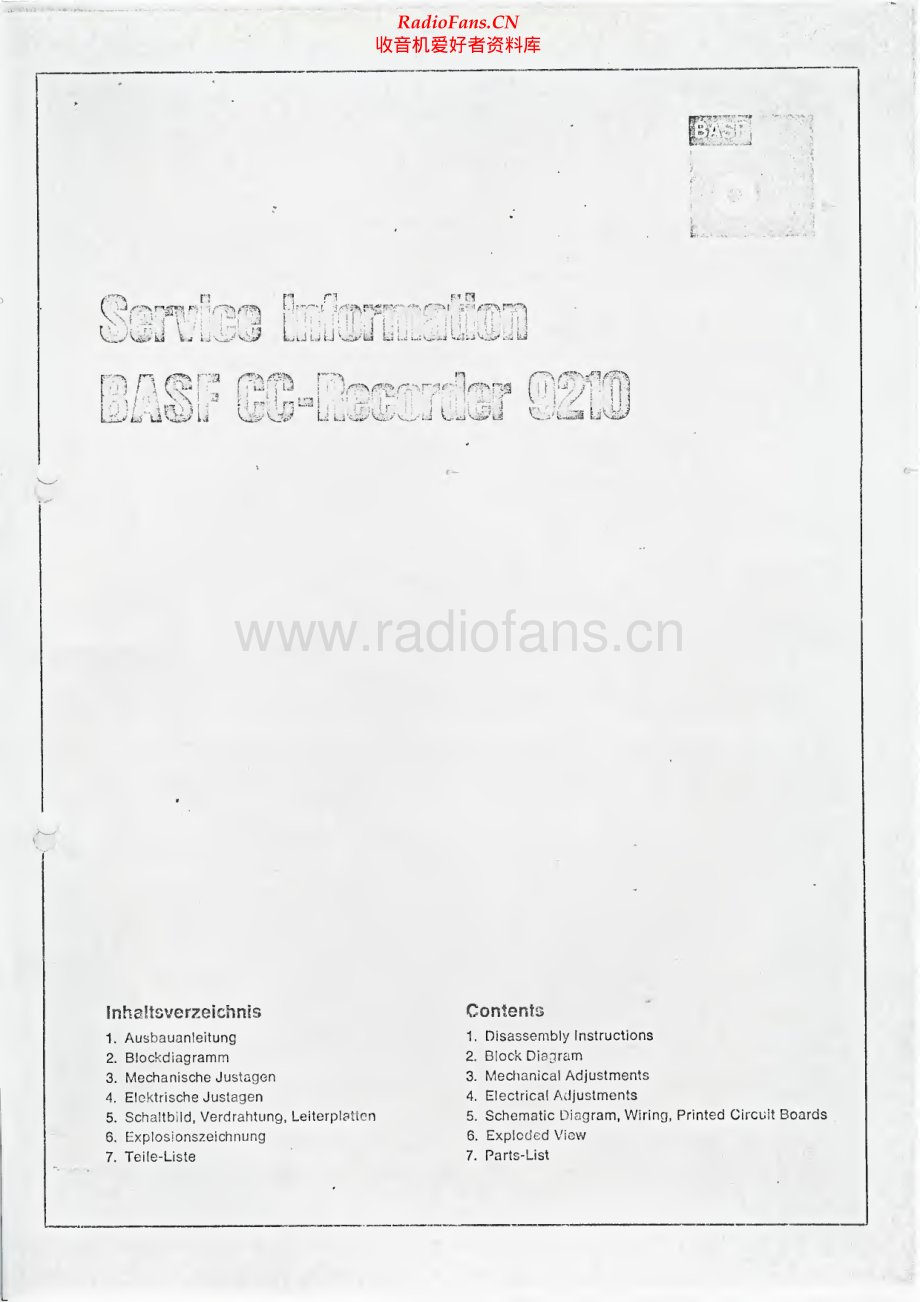 BASF-9210-tape-sm维修电路原理图.pdf_第1页